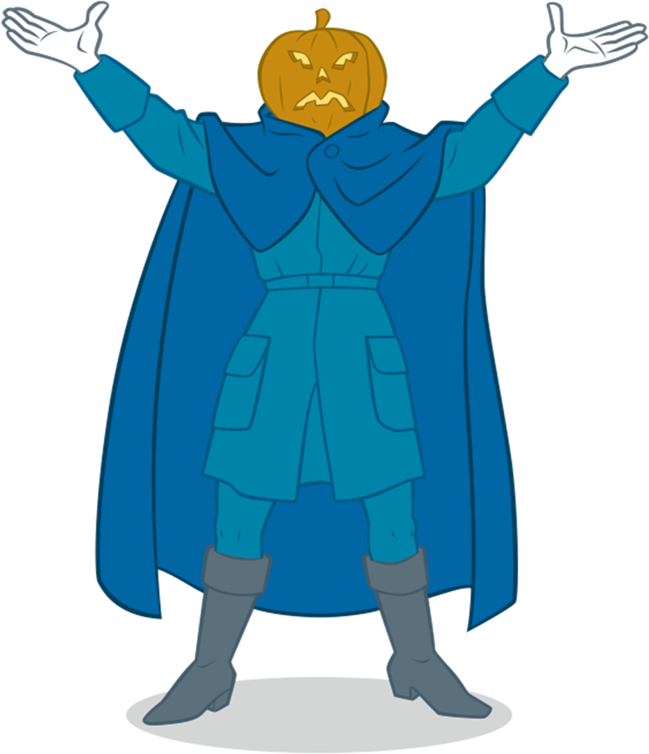 Headless Horseman Clipart Haunted Forest - Monstruos De Scooby Doo - Png Download (565x803), Png Download