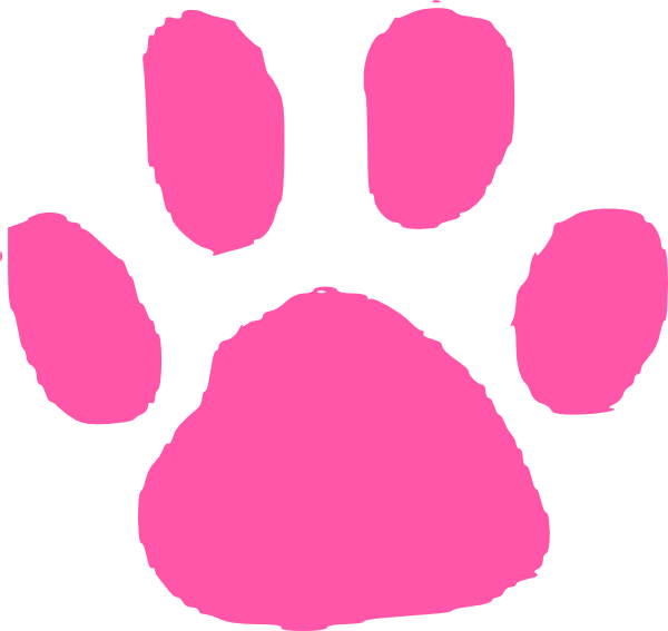Dog Footprints Of Animals Clipart (600x567), Png Download