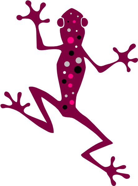 Frog Vector Free Clipart (522x598), Png Download
