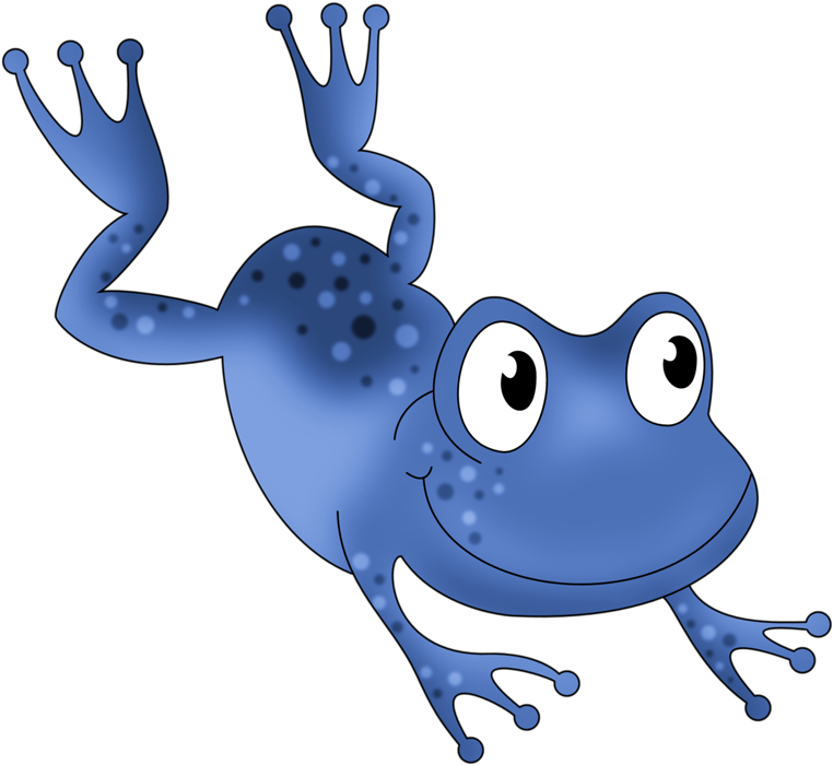 Christine Staniforth ♛༻ - Cute Frog Png Clipart Transparent Png (600x542), Png Download