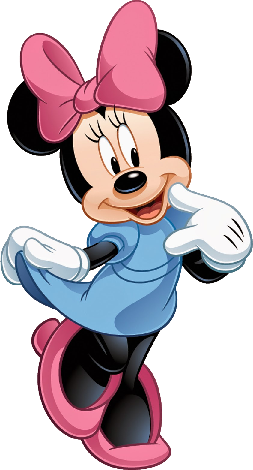 Mickey Mouse Png - Roommates Mickey &amp; Friends - Minnie Mouse Peel Clipart (844x1566), Png Download