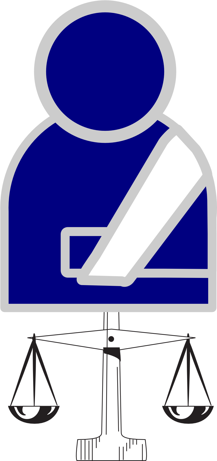 Personal Lawyer Clip Art - Lawyer Clipart - Png Download (960x1920), Png Download