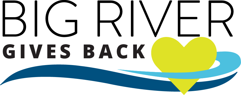 Big River Gives Back Clipart (926x365), Png Download