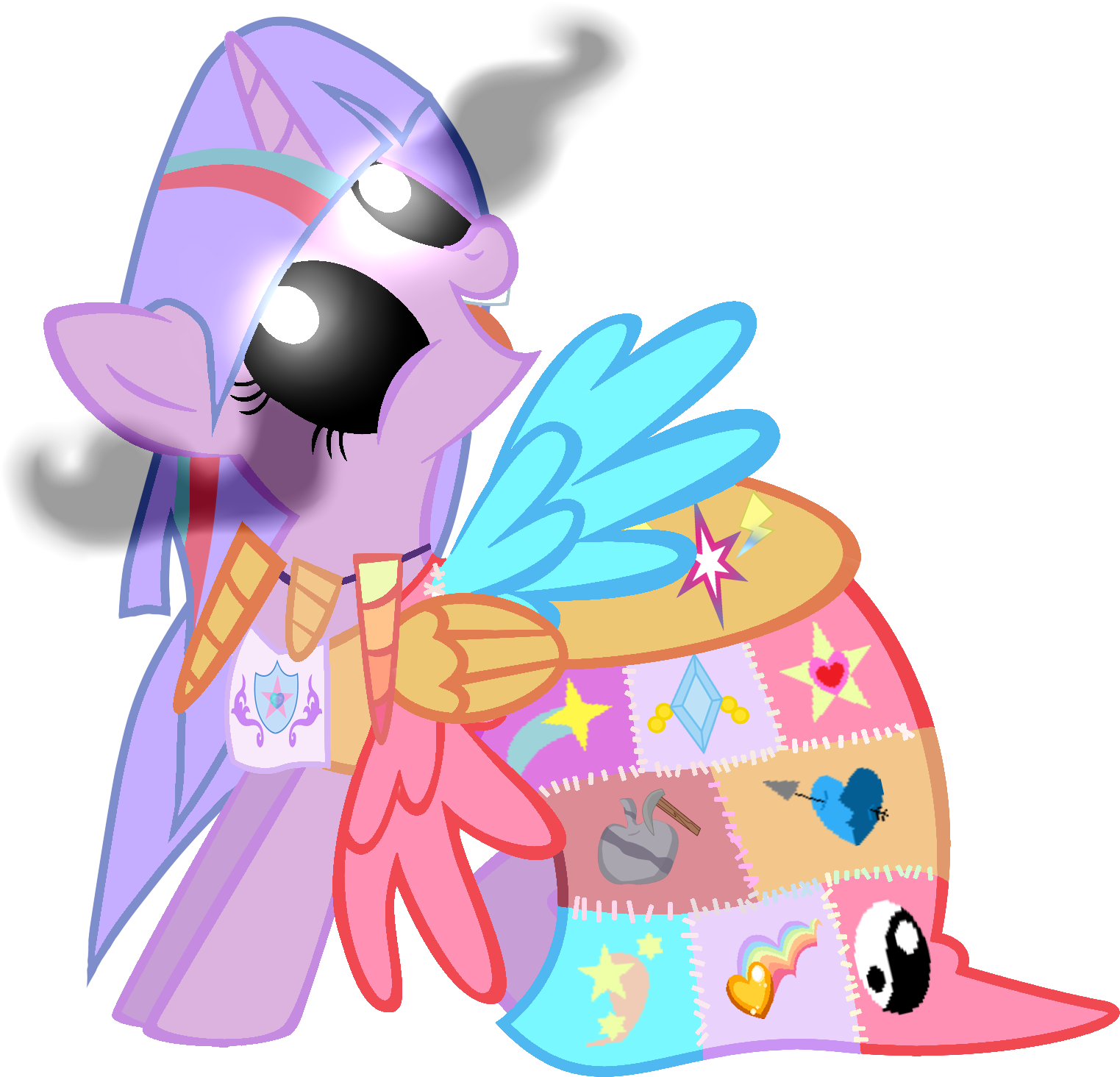 Mlp Silent Sparks S Dress By - Portable Network Graphics Clipart (1563x1497), Png Download
