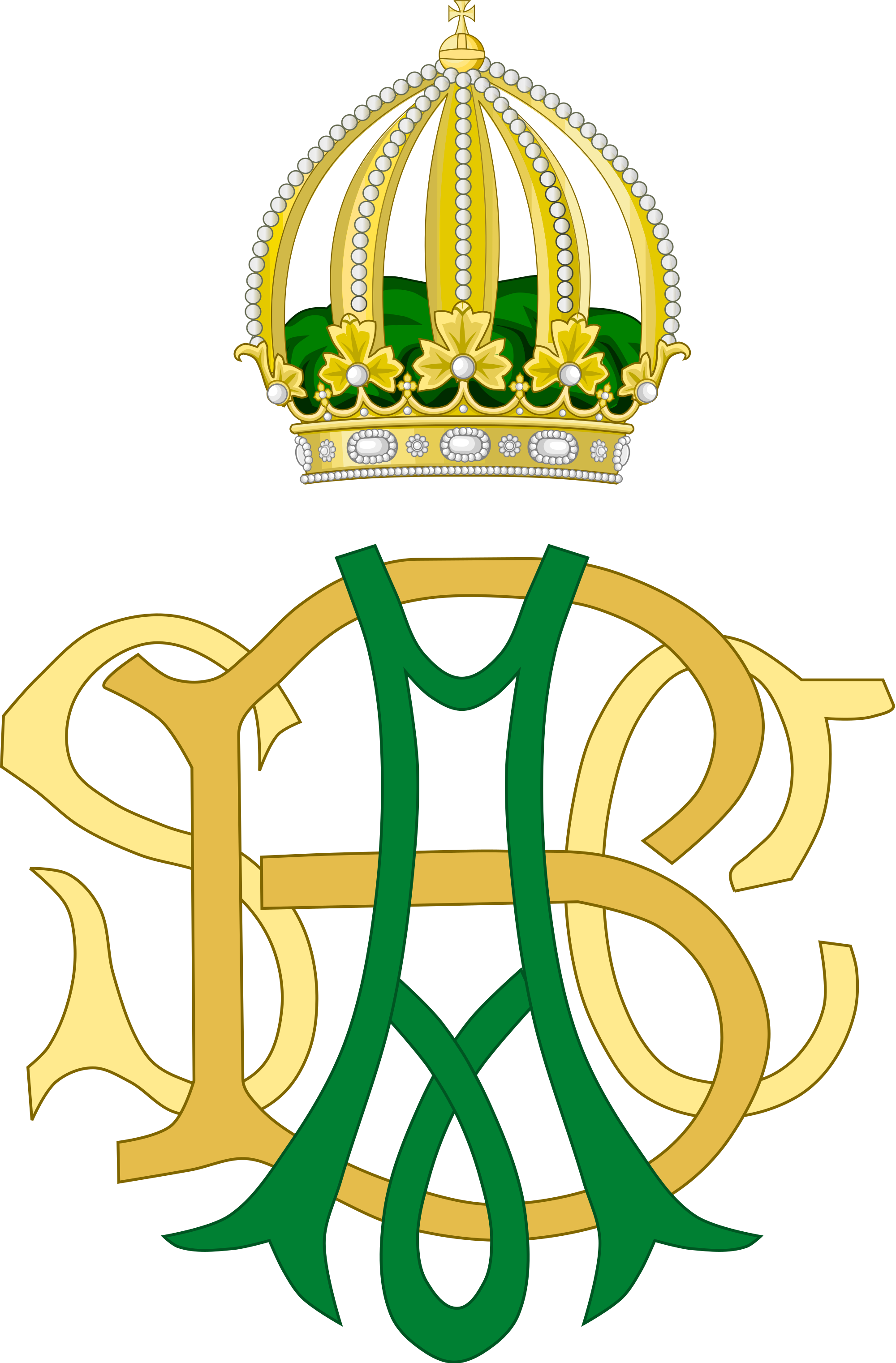 Open - Royal Crown Of Spain Clipart (2000x3043), Png Download