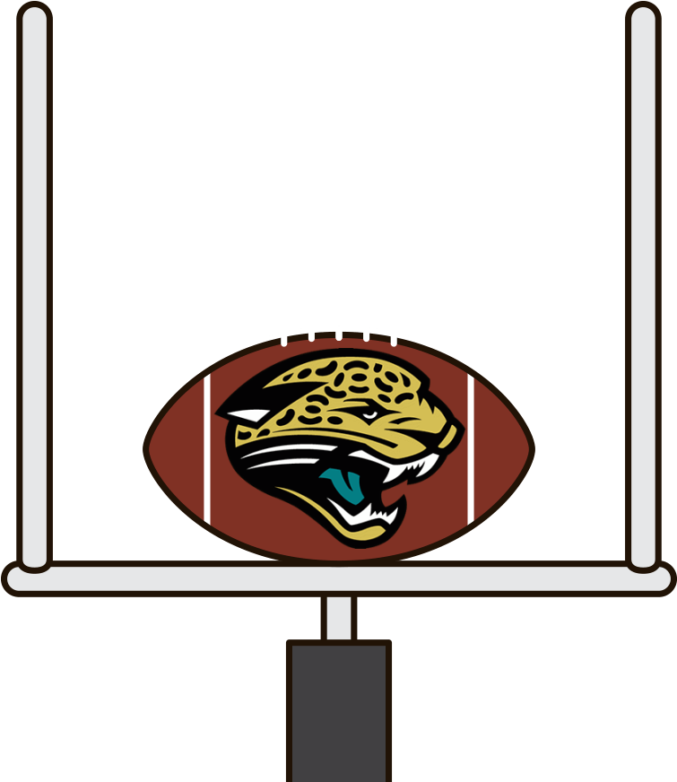 Mark Brunell Has The Most Passing Yards In A Game By - Jacksonville Jaguars 2oz Square Shot Glass Clipart (1000x1050), Png Download