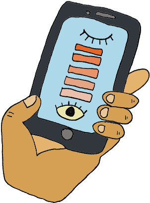 Finger Under Your Nose, My Hand To Your Heart Clipart (800x435), Png Download