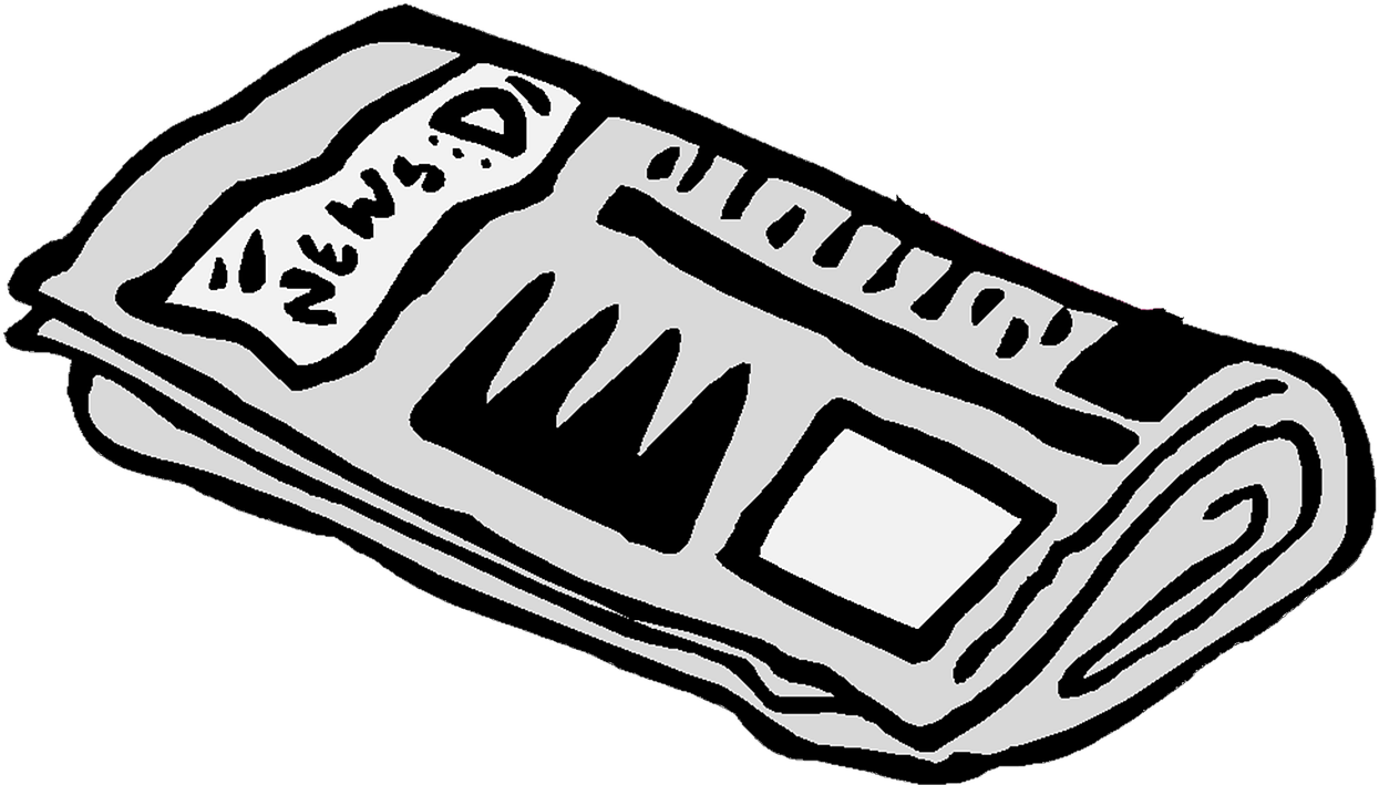 Newspaper News Paper - Journalism Png Clipart (1280x852), Png Download