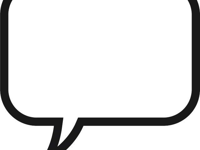 Message Clipart Speech Bubble - Clip Art - Png Download (640x480), Png Download