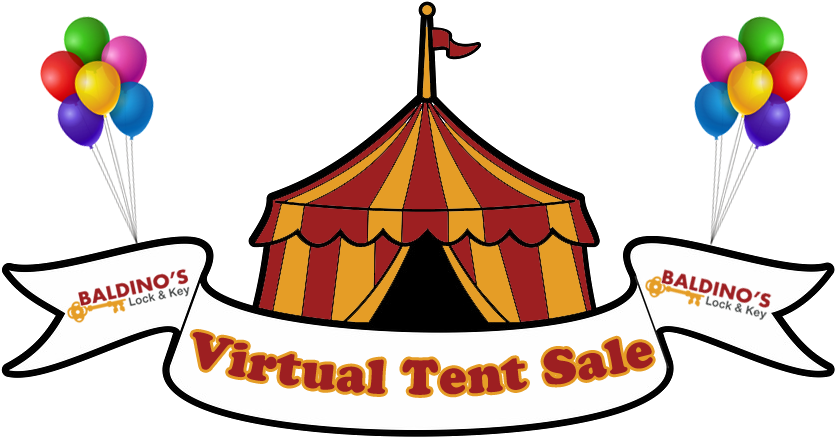 Virtual Tent Sale - Tent Clipart (962x491), Png Download
