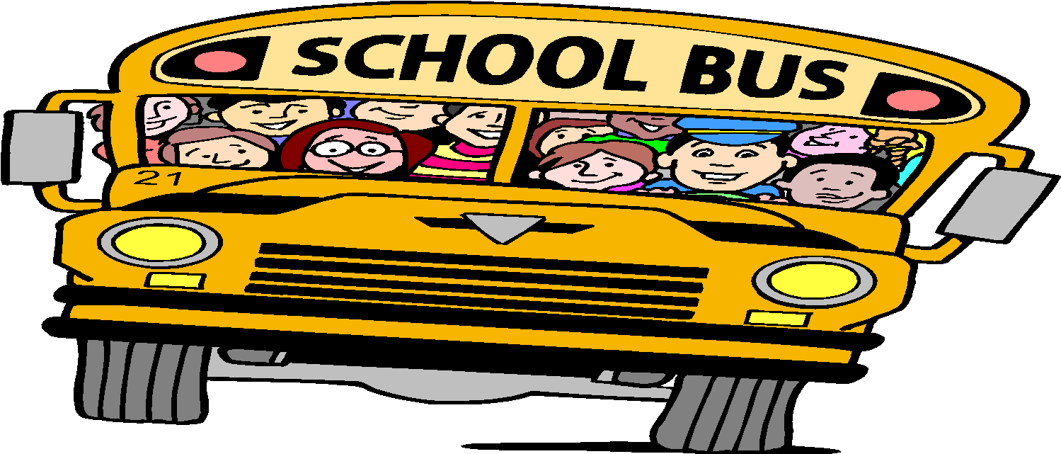 Student Handbook Vector Black And White - Dessin School Bus Clipart (1527x654), Png Download