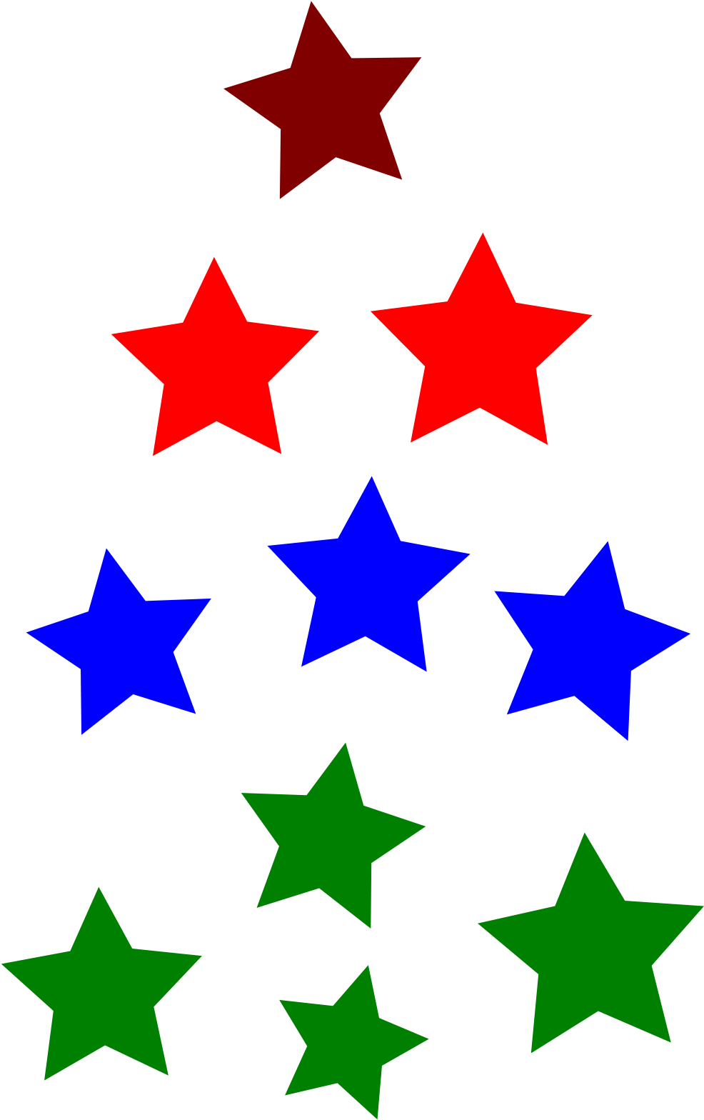 Clipart Math Counting - Group Of 10 Objects - Png Download (1200x1697), Png Download