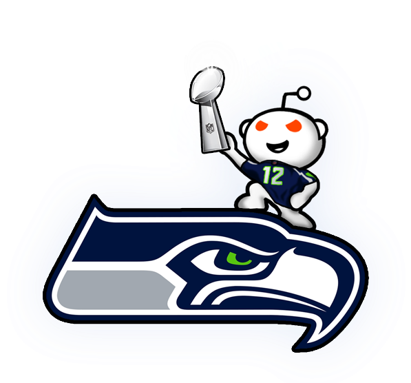 Welcome To Reddit, - Rams Vs Seahawks 2018 Clipart (600x600), Png Download