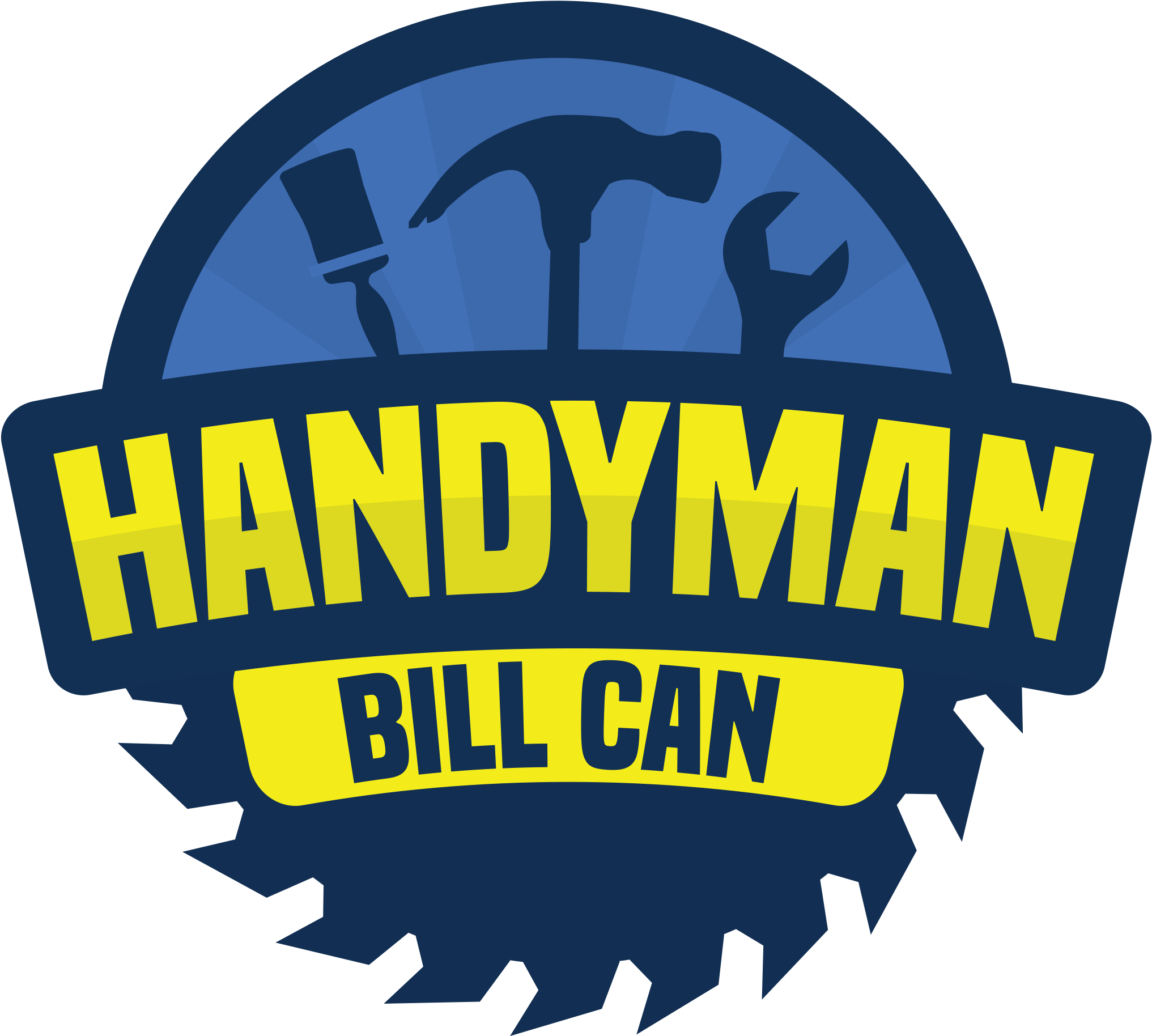 Handyman Bill Can Clipart (2042x1835), Png Download