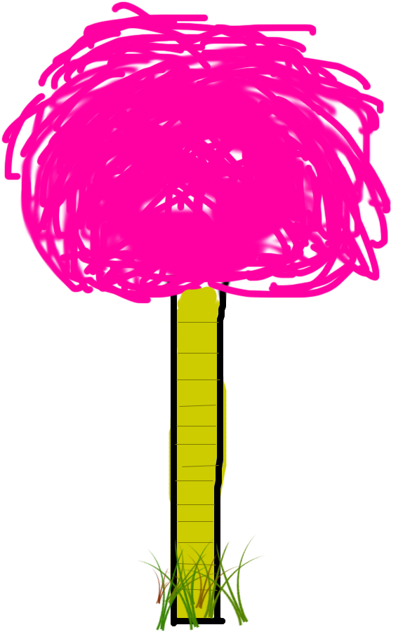 Truffula Tree - Child Clipart (736x1074), Png Download