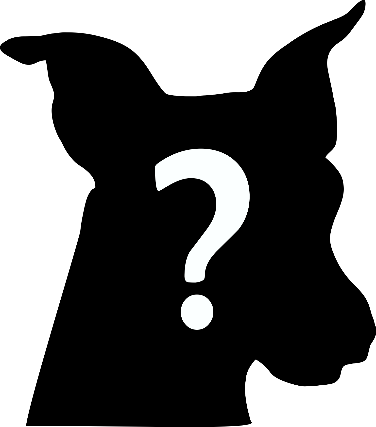 Children Nature Outdoors = Happy, Healthy Balanced - Mystery Dog Clipart (1526x1734), Png Download