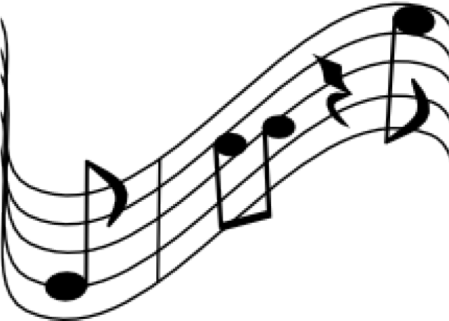 Music Notes Clipart Transparent Background - Music Notes Clipart Png (640x480), Png Download