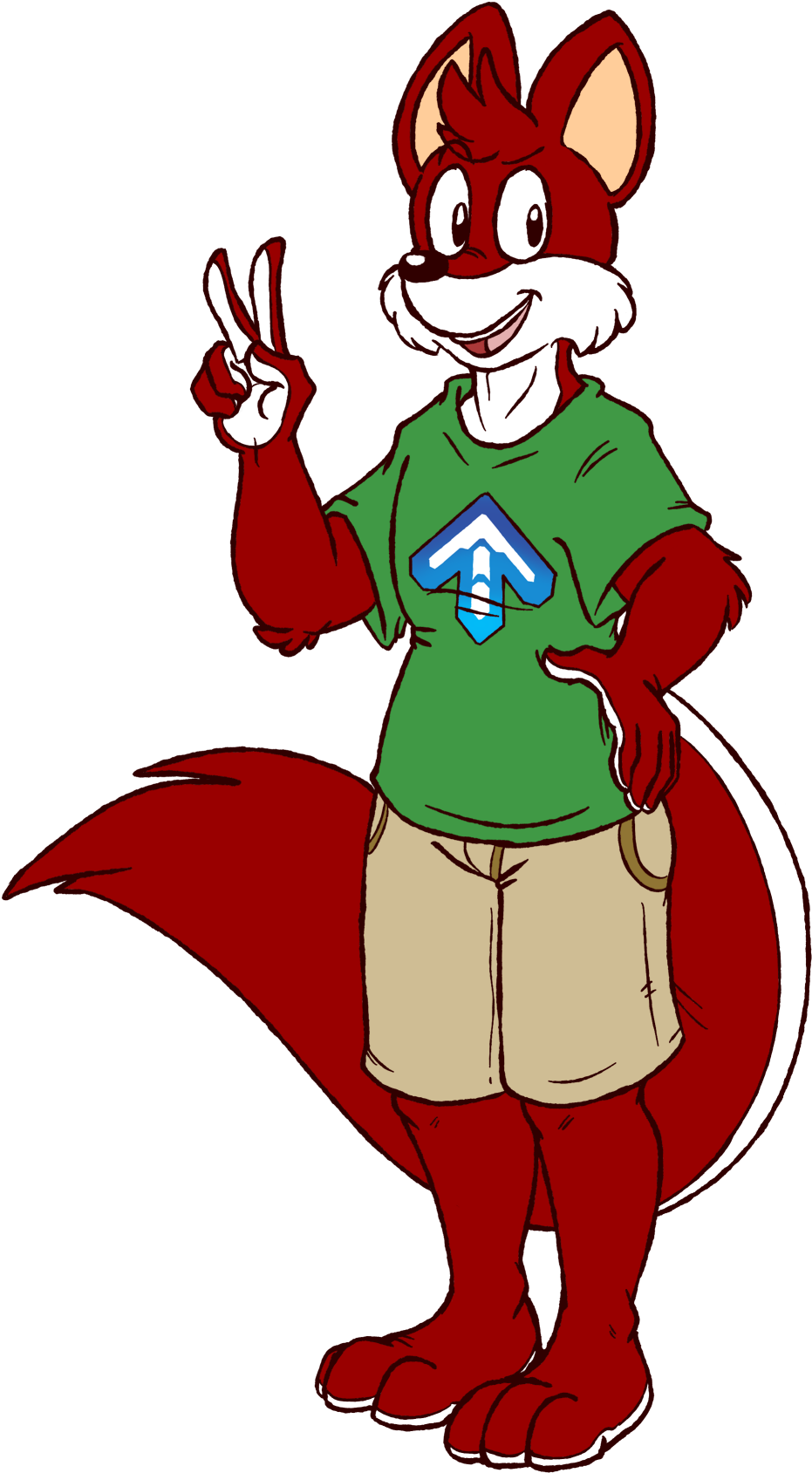 Belated Birthday Gift For Adrei - Cartoon Clipart (1052x1753), Png Download