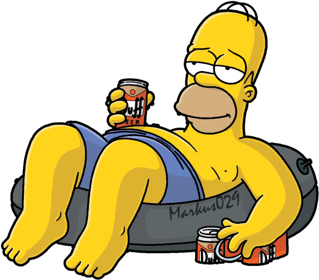 Living Room Clipart Homer Simpson - Homer Simpson - Png Download (640x480), Png Download