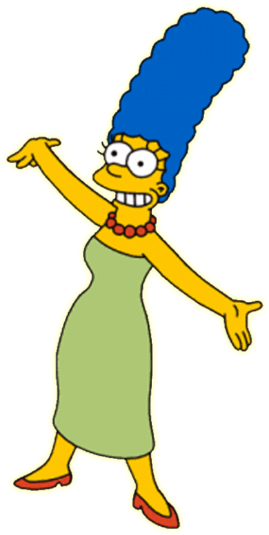 The Simpsons Clipart Marge Simpson - Marge Simpson Webbed Feet - Png Download (502x790), Png Download