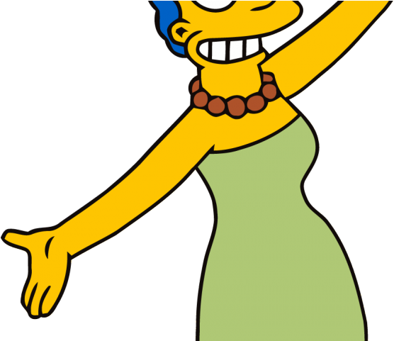 The Simpsons Clipart Transparent Background - Marge The Simpsons Characters - Png Download (640x480), Png Download