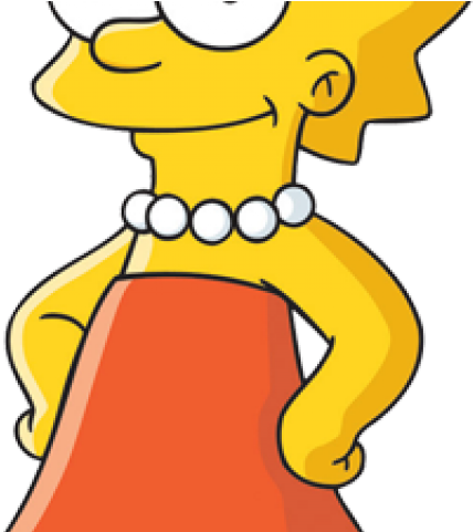 Bart Simpson Clipart Behind - Lisa Simpson - Png Download (640x480), Png Download