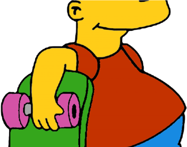 Bart Simpson Clipart Transparent Background - The Simpsons - Png Download (640x480), Png Download