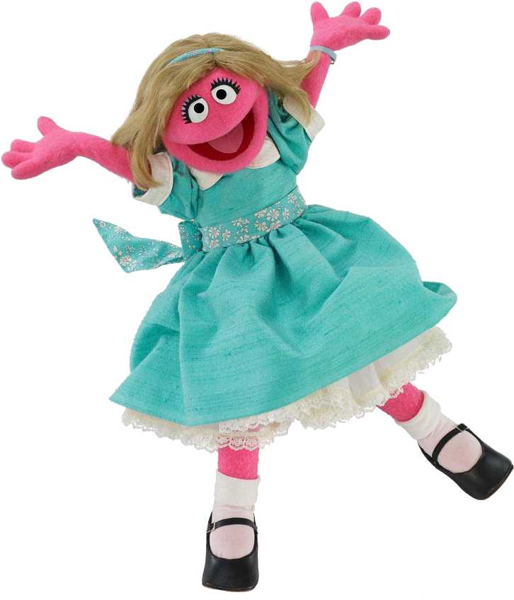 Prairie - Sesame Street Characters Prairie Dawn Clipart (750x896), Png Download