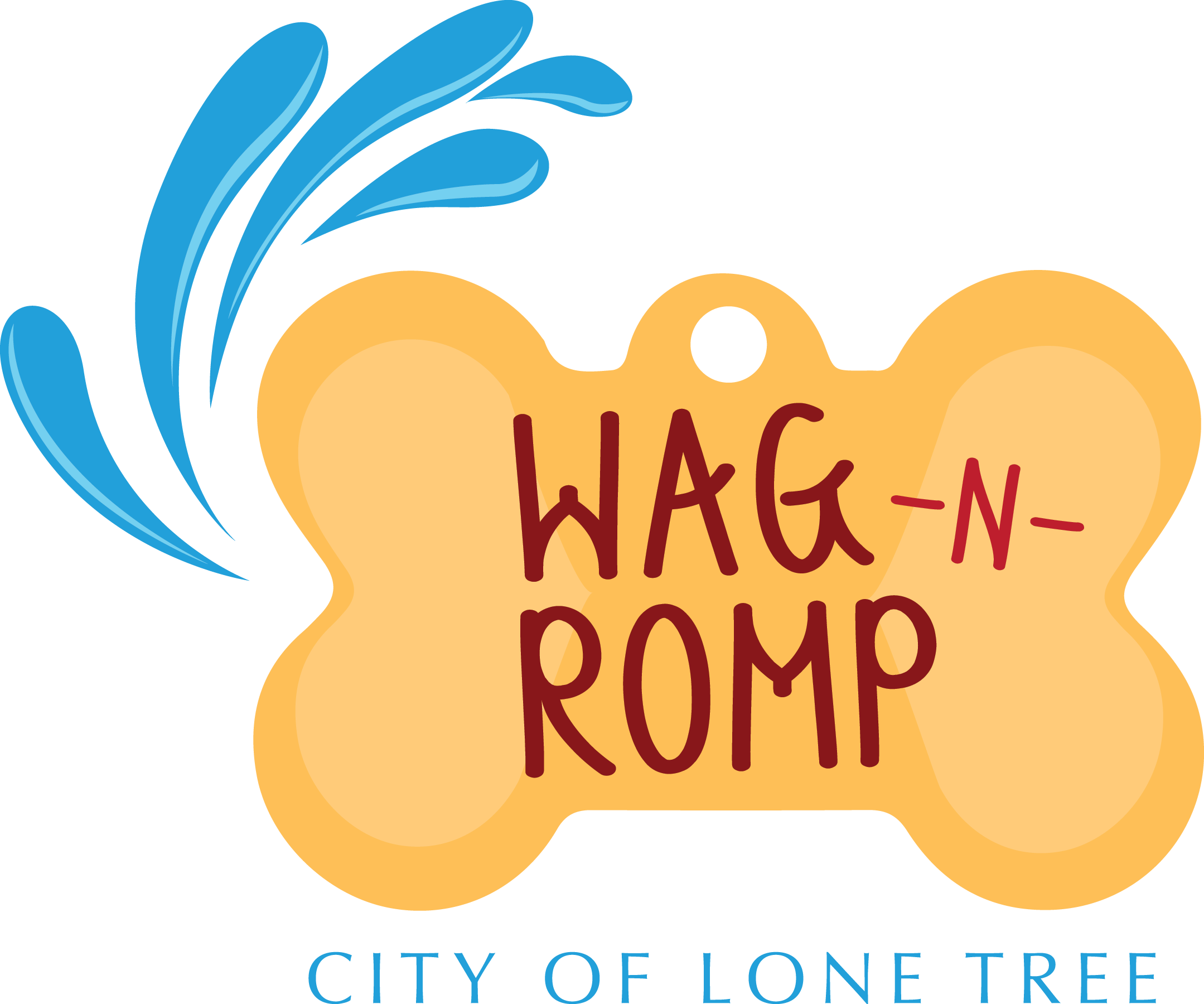 Wag N Romp At Cook Creek Pool - Wag N Romp Cafe Clipart (2159x1800), Png Download