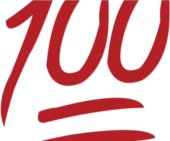 Hand Emoji Clipart 100 Percent - Clip Art - Png Download (640x480), Png Download