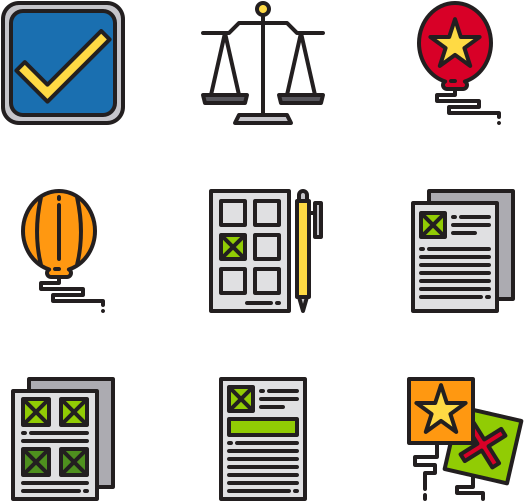 Vote Icon Vector Clipart (600x564), Png Download