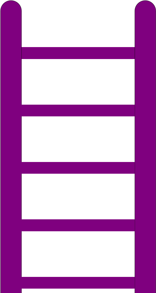 Purple Ladder Clipart - Png Download (1600x1600), Png Download