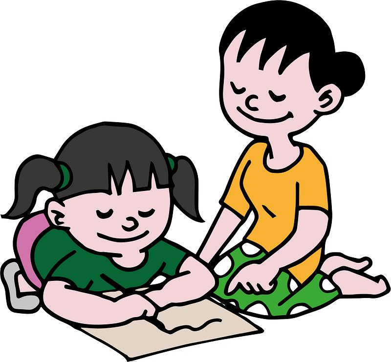 Kids Drawing Clipart - Child - Png Download (800x741), Png Download