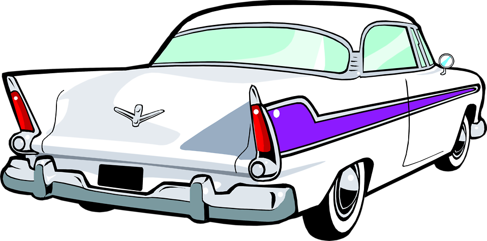 Classic Car Cartoons - Transparent Vintage Cars Clipart - Png Download (958x474), Png Download