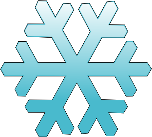 Snow Flakes Clip Arts - Png Download (600x555), Png Download