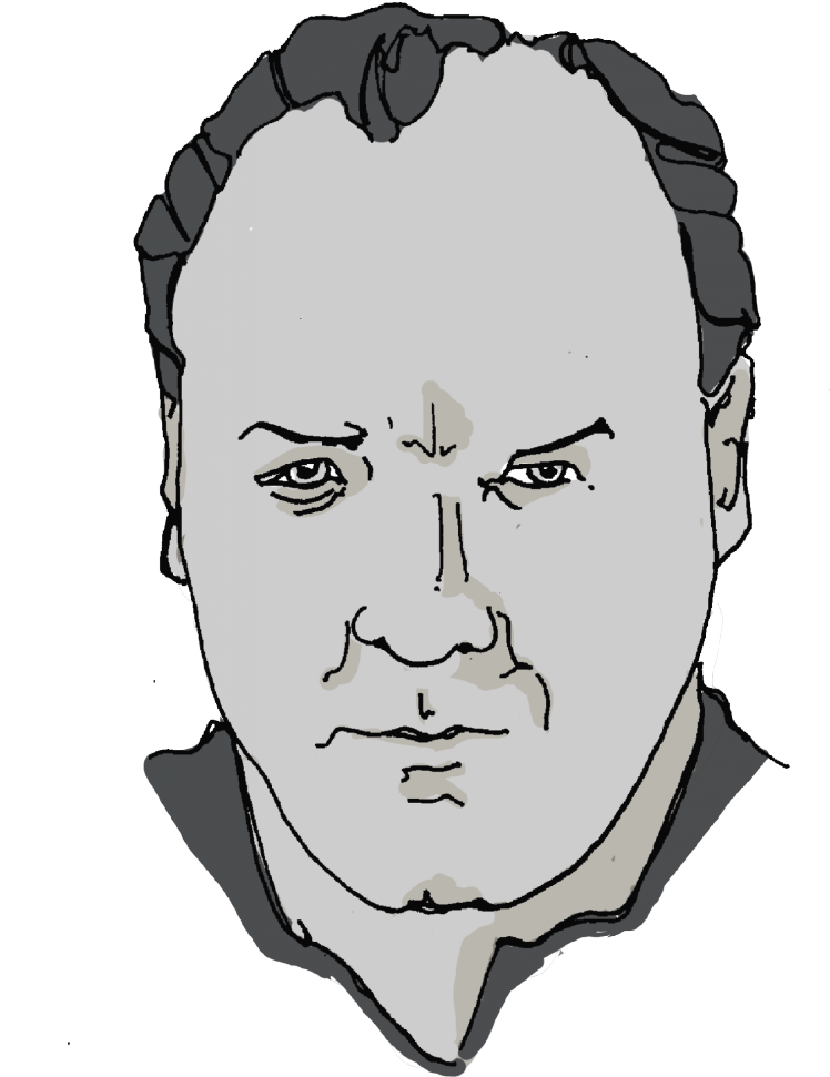 Wie Viel Mafiaboss Steckt In Prof Krohn Wiese - Sketch Clipart (838x1024), Png Download