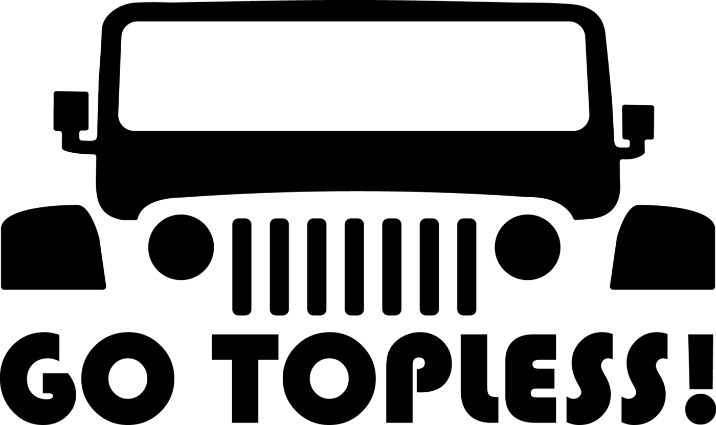 Jeep Topless Day 2019 Clipart (1400x832), Png Download