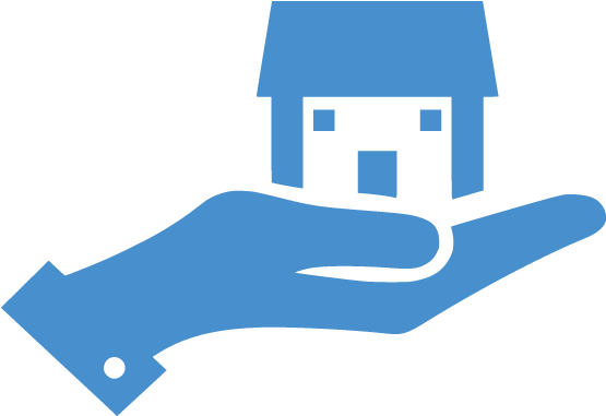 House Movers - Clipart Hand Holding House - Png Download (600x600), Png Download