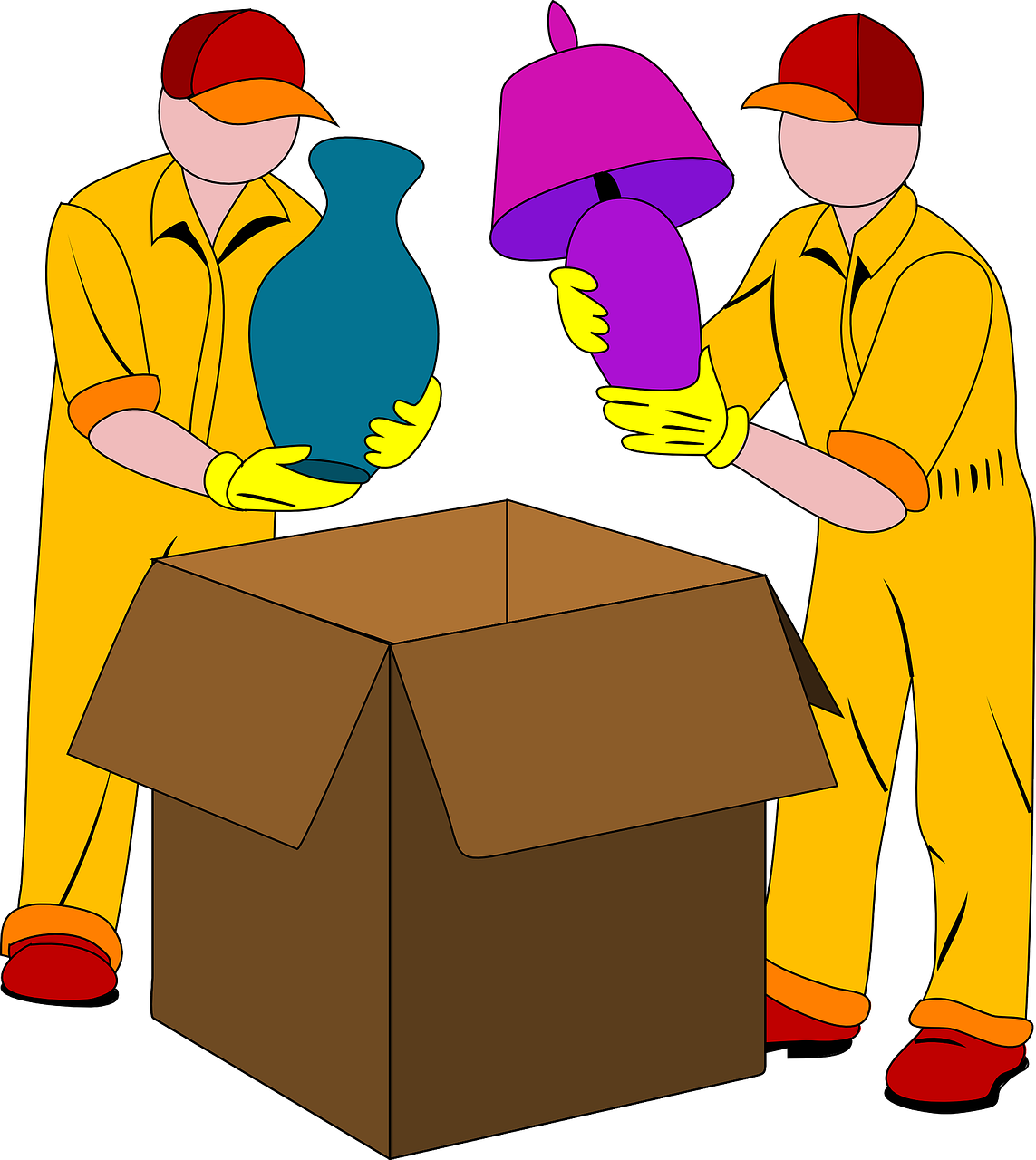 Unpacking Clipart Free - Png Download (643x720), Png Download