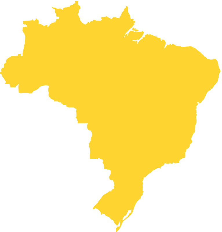 Map Brazil Background Clipart (766x800), Png Download