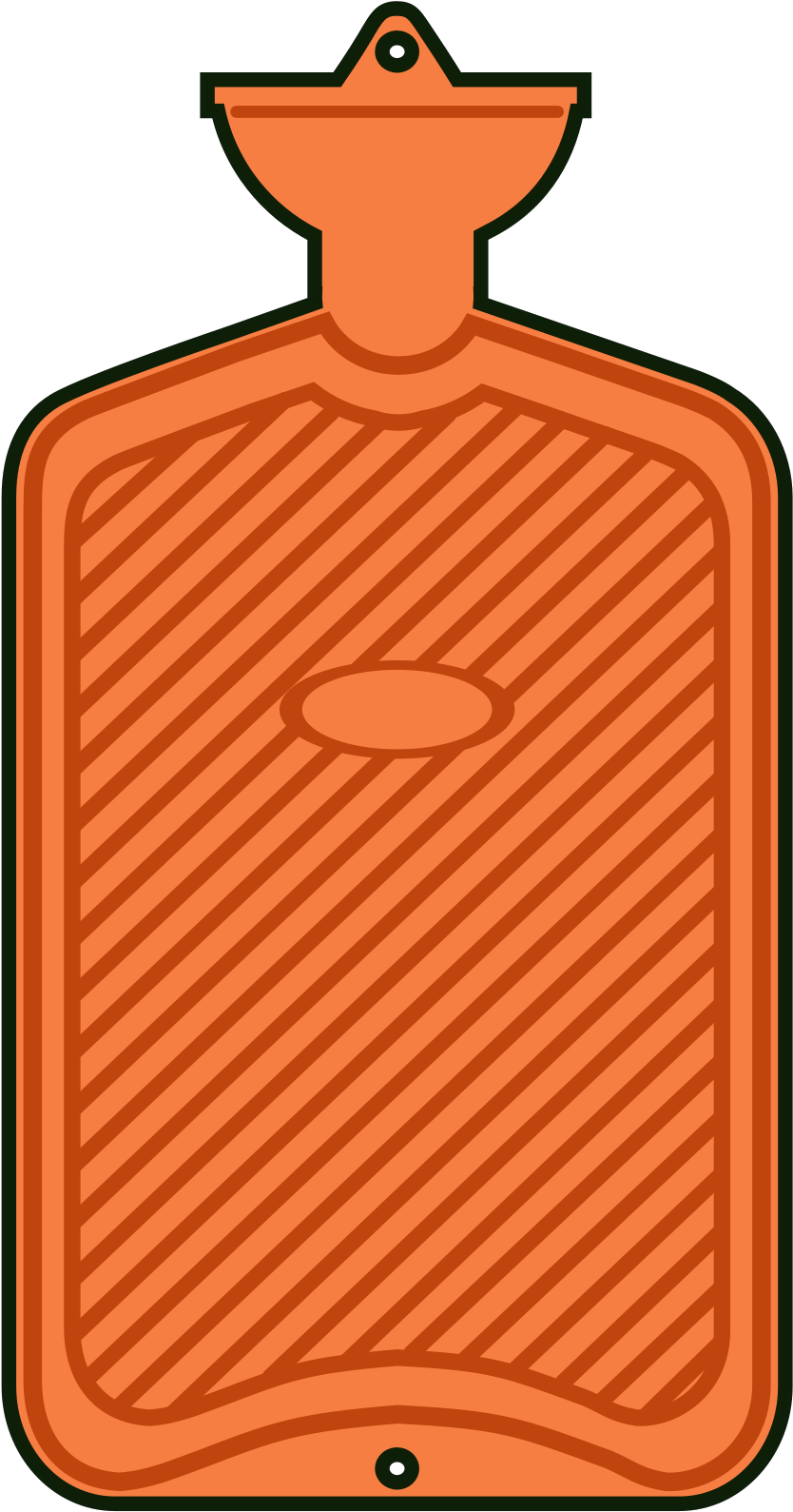 Hot Water Bottle Clipart - Png Download (1600x1600), Png Download