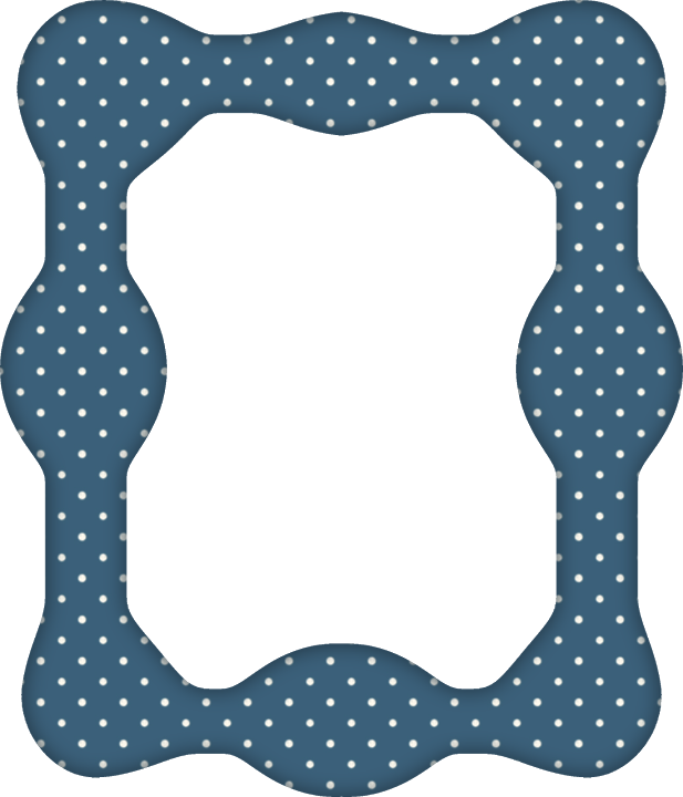 Marcos Puntitos Clipart (617x720), Png Download