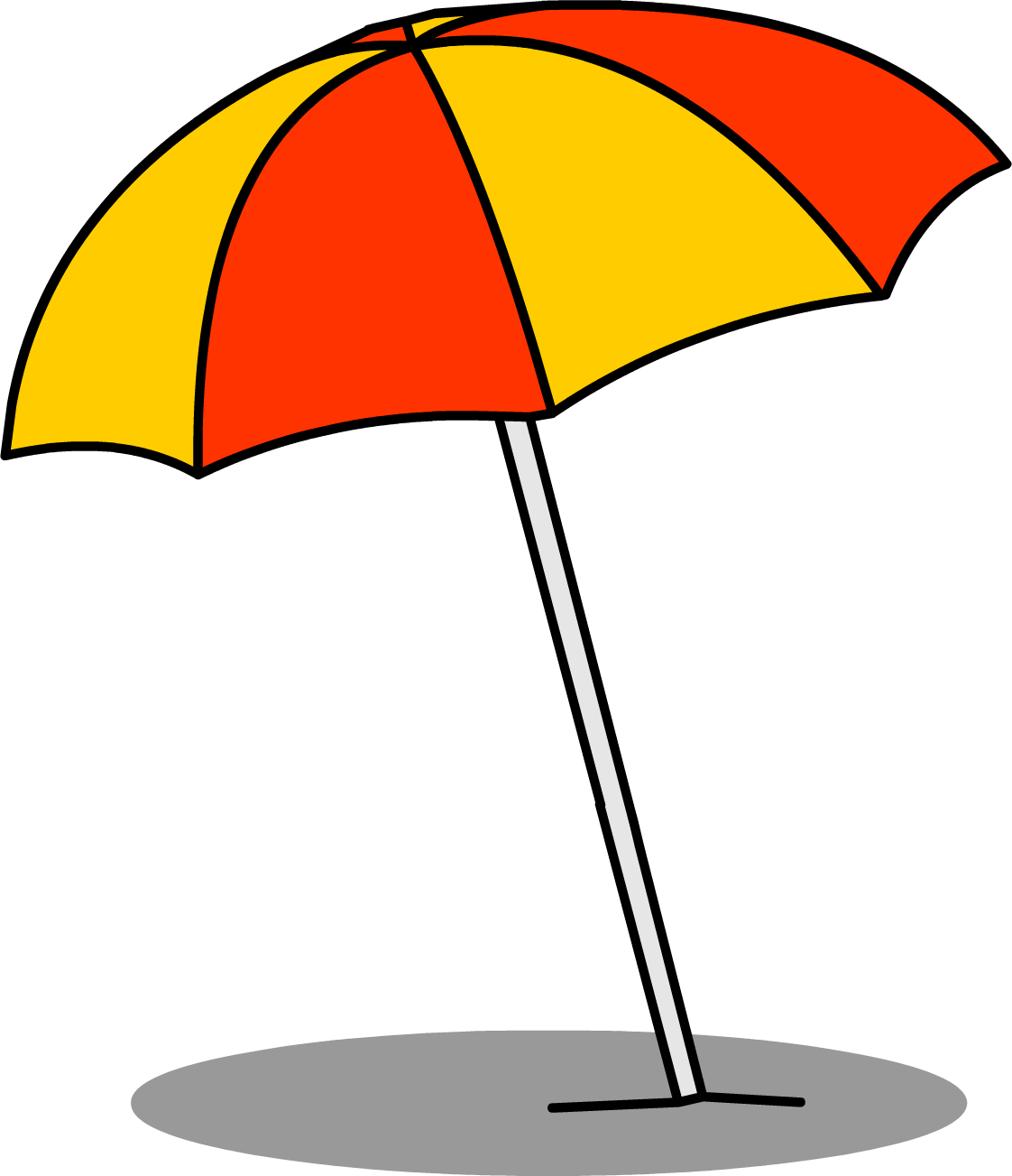 Club Penguin Rewritten Wiki - Umbrella Clipart (1122x1303), Png Download