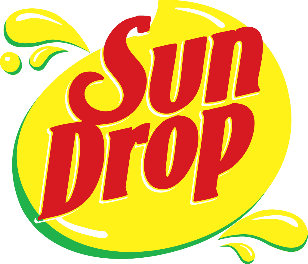 Sun Drop Logo Png Clipart (1024x879), Png Download
