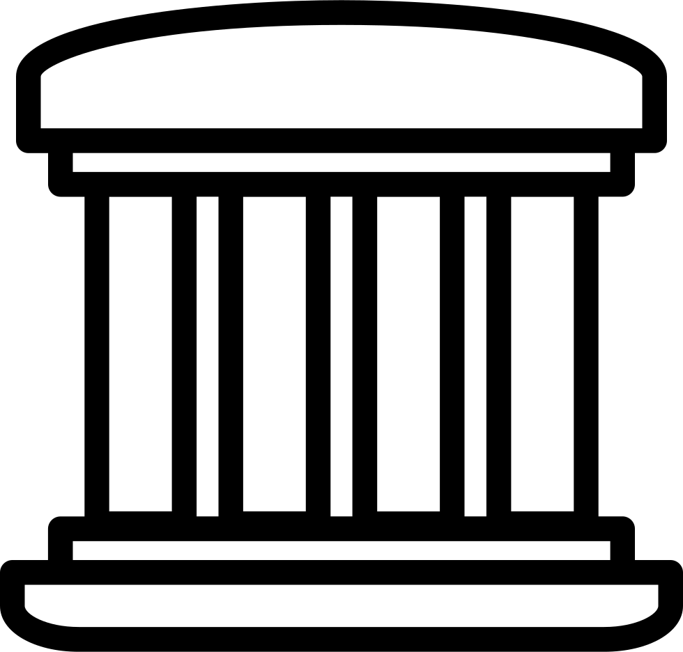 Rome Clipart Four Pillars - 4 Pillars Icon - Png Download (980x936), Png Download