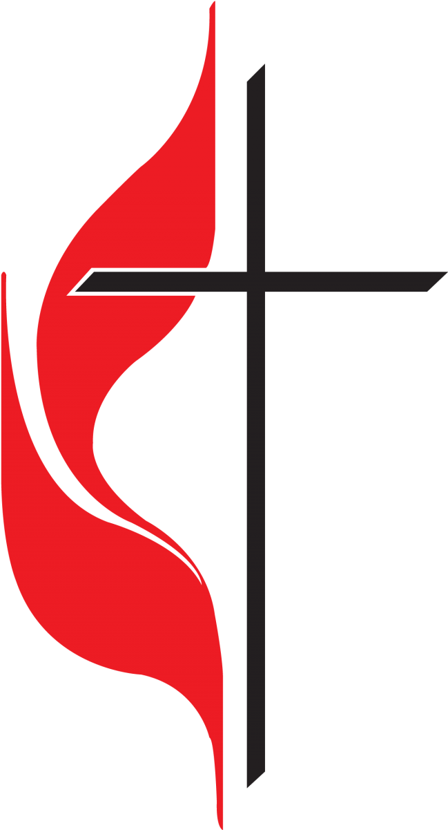 United Methodist Church Logo Clipart (656x1200), Png Download
