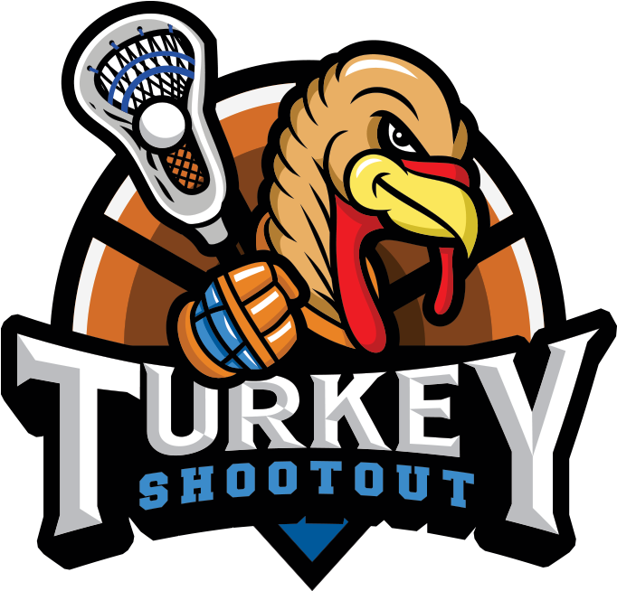 Turkey Shootout Lacrosse Tournament - Lacrosse Tournament Logo Logo Clipart (724x694), Png Download