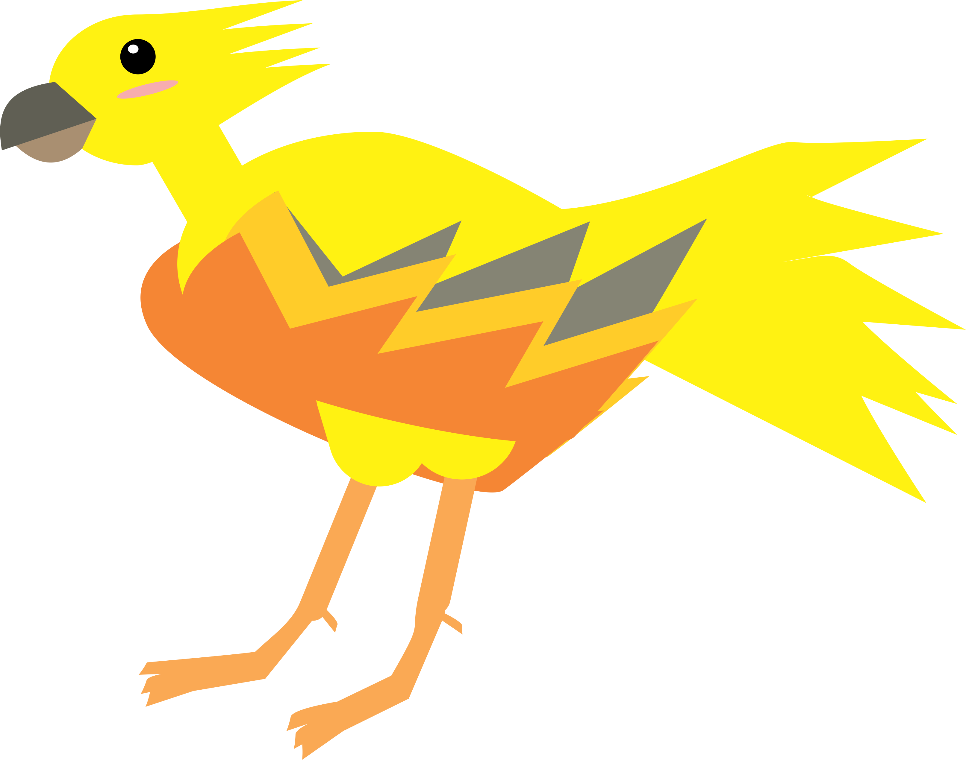 One Vector Wing - Duck Clipart (3226x2540), Png Download