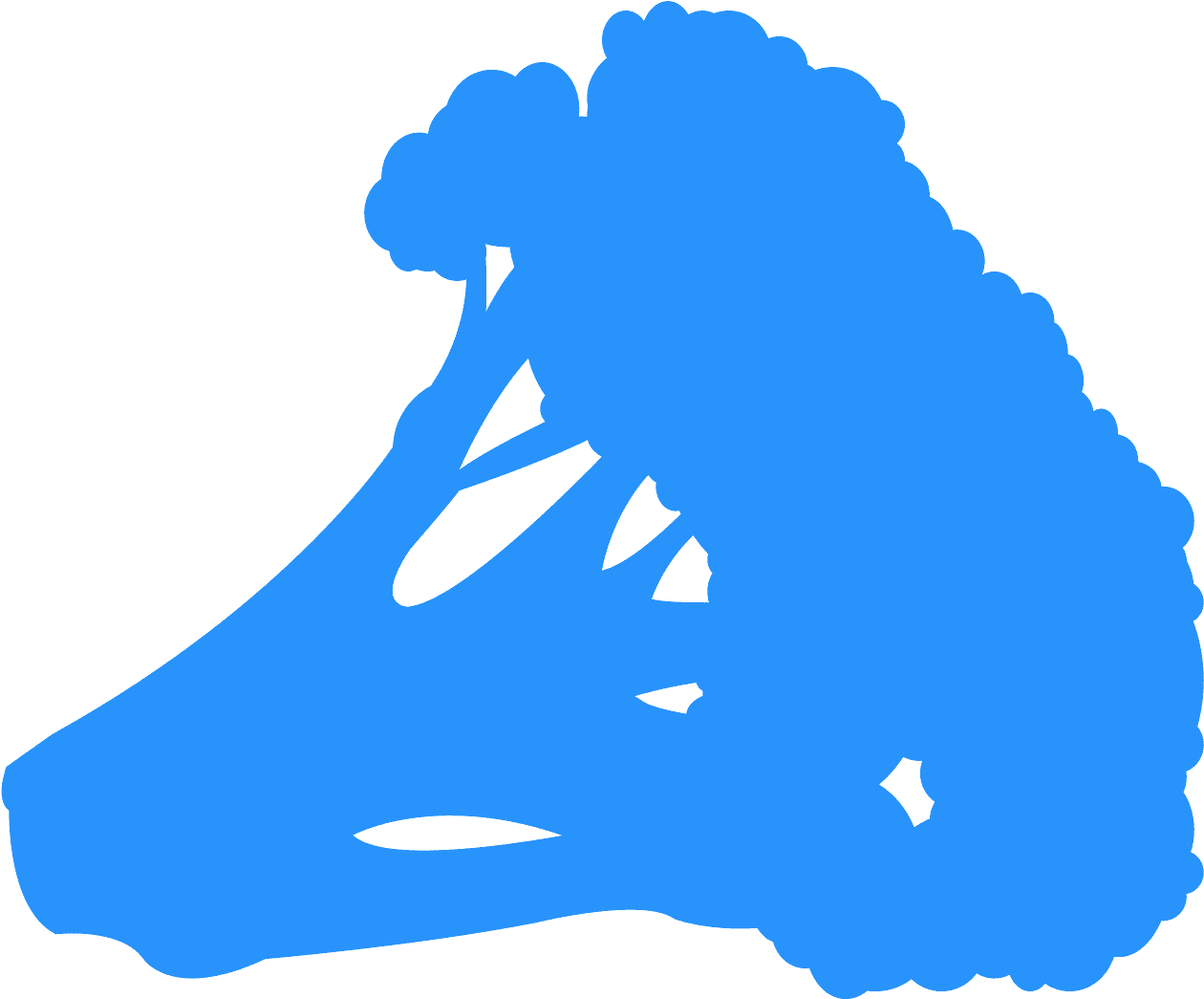 Broccoli Clipart Silhouette - Png Download (1280x1066), Png Download