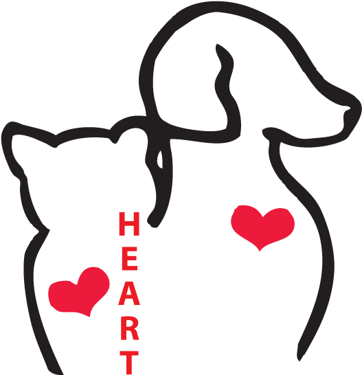 Heart Animal Rescue And Adoption Team Clipart (549x577), Png Download